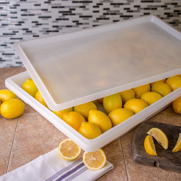 Storage Container, 5 gal., Wht, PK6