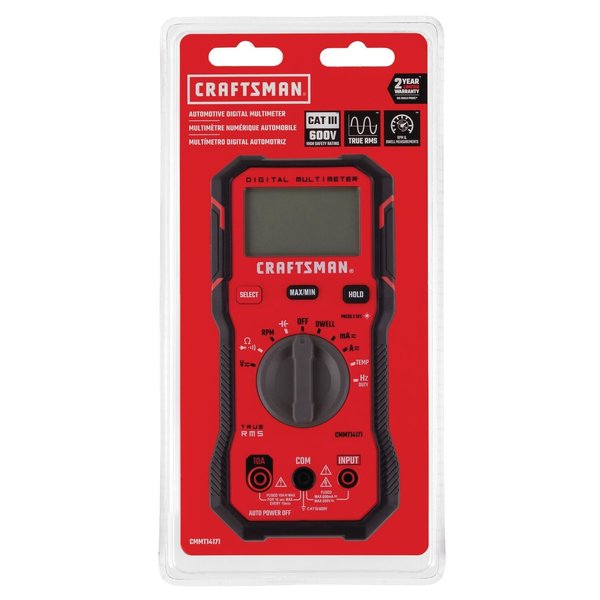 Automotive 600-Volt Digital Multimeter