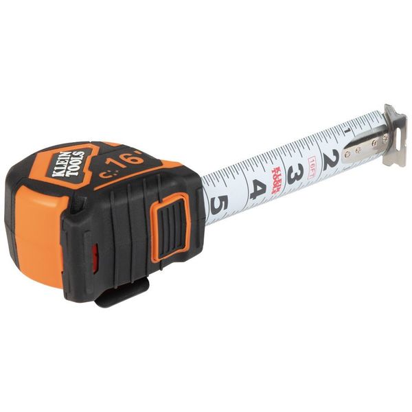 Tape Measure, 16-Foot Magnetic Double-Hook