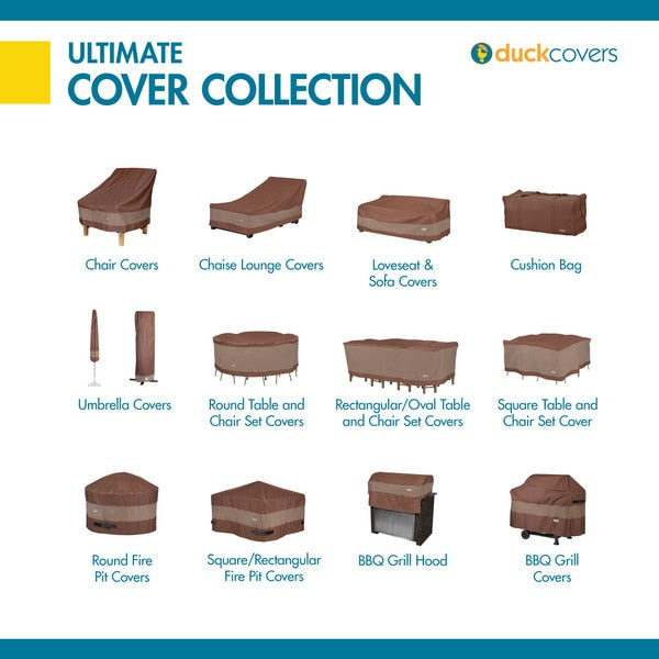 Ultimate Mocha Patio Cushion Storage Bag, Ultimate, 19