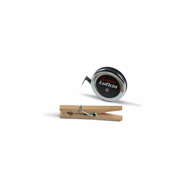 6 ft Wrap-a-Round/Diameter Tape Measure, 1/4 in Blade
