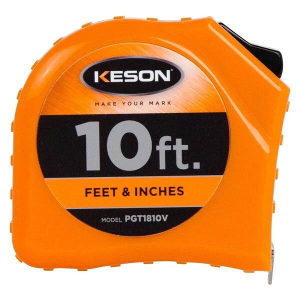10 ft Tape Measure, 5/8 in Blade