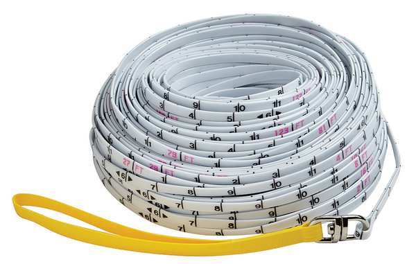 200 ft Surveyors Tape Measures, 1/4 in Blade