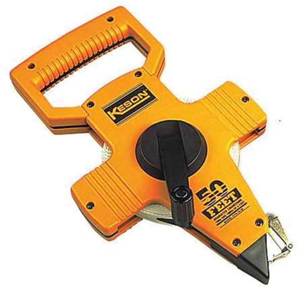 200 ft Engineer's Tape Measure, 1/2 in Blade