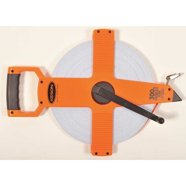 300 ft Tape Measure, 1/2 in Blade