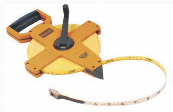 50 ft/15m Engineer's Tape Measure, 1/2 in Blade