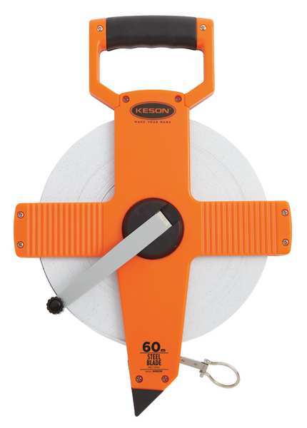 60 m Tape Measures, 3/8 in Blade