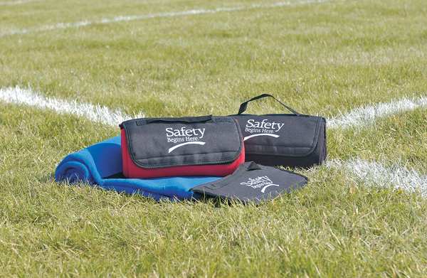 Blanket, Safety Begins Here, Royal Blue