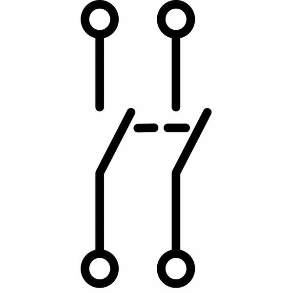 Air Conditioning Single Throw Disconnect Switch, 60 A, 240V AC, 2 pole, NEMA 3R