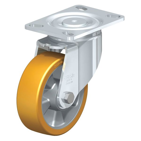 Swivel Plate Caster, PU, 8