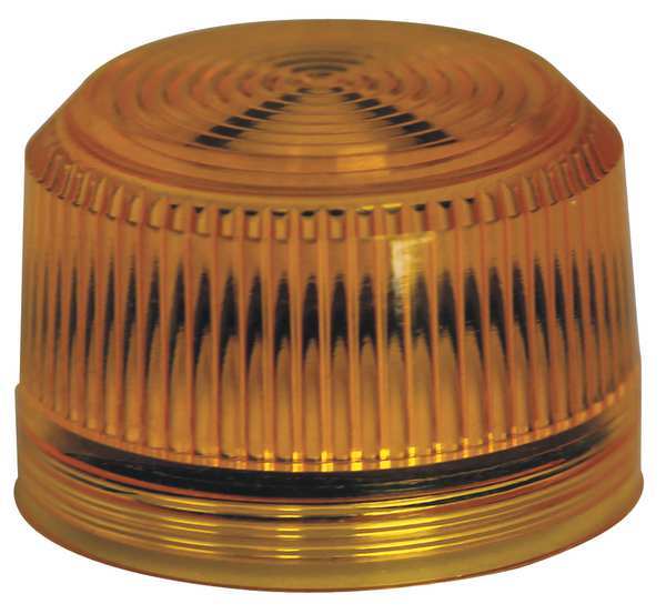 Cutler-Hammer Pilot Light Lens, 30mm, Yellow, Plastic